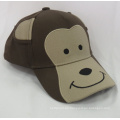 Monkey Animal Kids Cap Gorra de béisbol tejida (WB-080152)